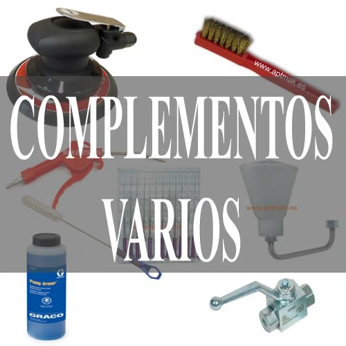 complementos y accesorios de pintura