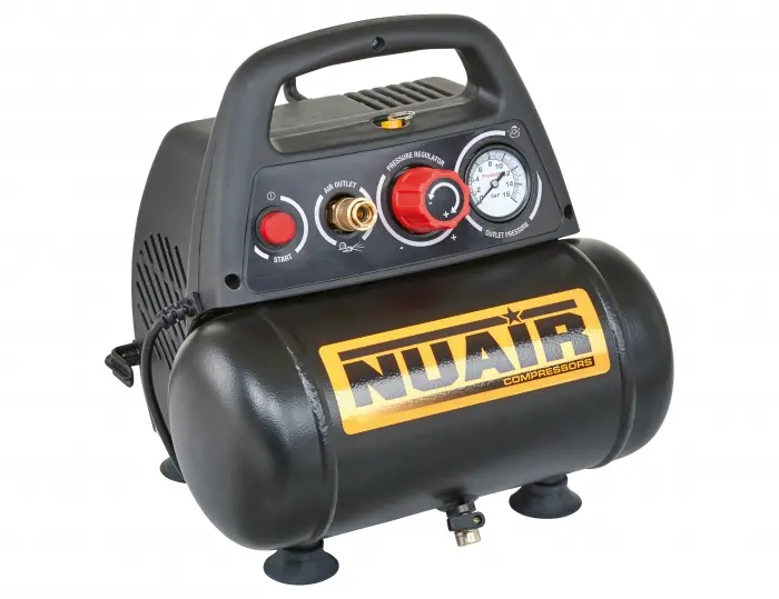 [6BB304NUB552] COMPRESOR PISTON PORTATIL 1,5 HP CALDERA 6 L SIN ACEITE NEW VENTO