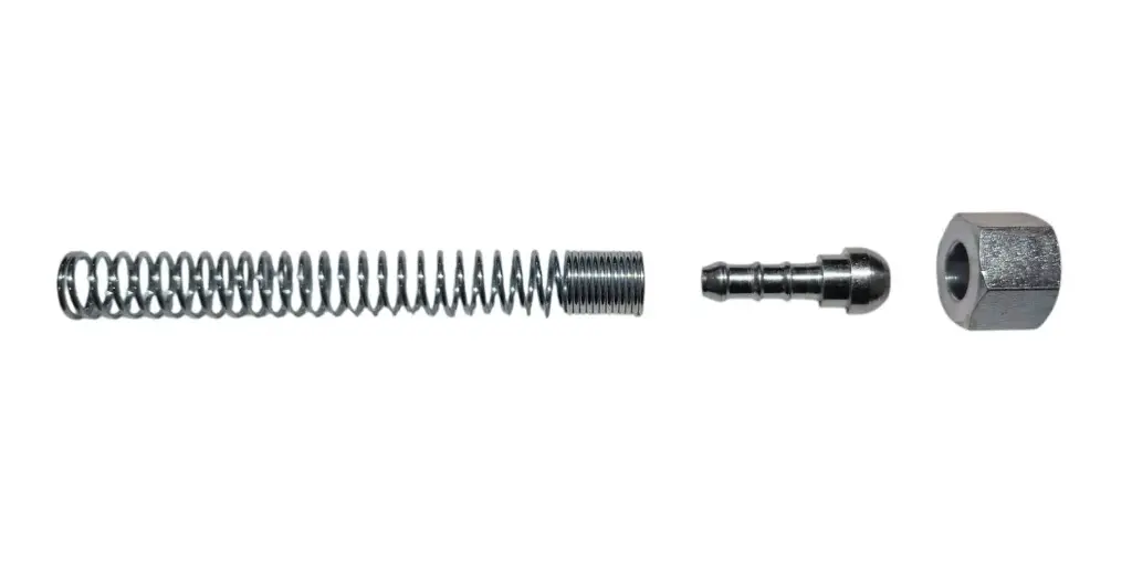 RACOR CON MUELLE MANGUERAS BP 6X8 HG 1/4" 