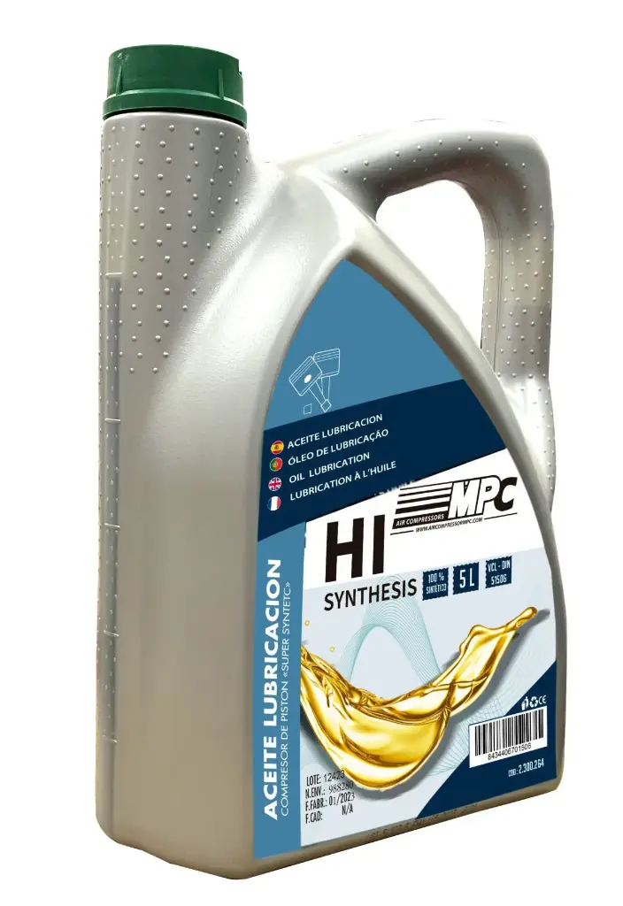 [041.2.300.264] ACEITE COMPRESOR PISTON SUPER SYNTETC 5 LITROS
