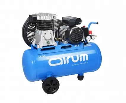 [28DC504LEV615] COMPRESOR DE PISTON PORTATIL 3HP - 50LTS - 220V - 10 BAR - 330 L/MIN