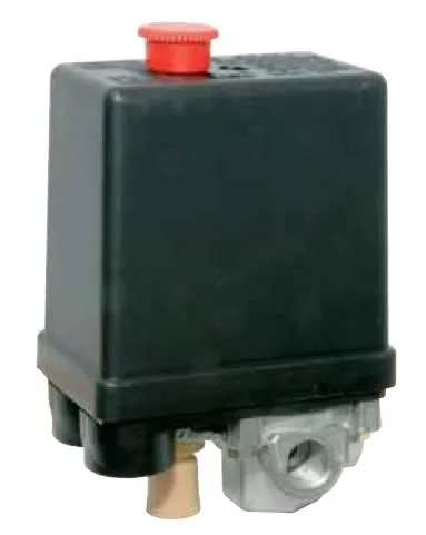 PRESOSTATO COMPRESOR MONOFASICO 4 VIAS 1/4" 12 BAR +-2 BAR