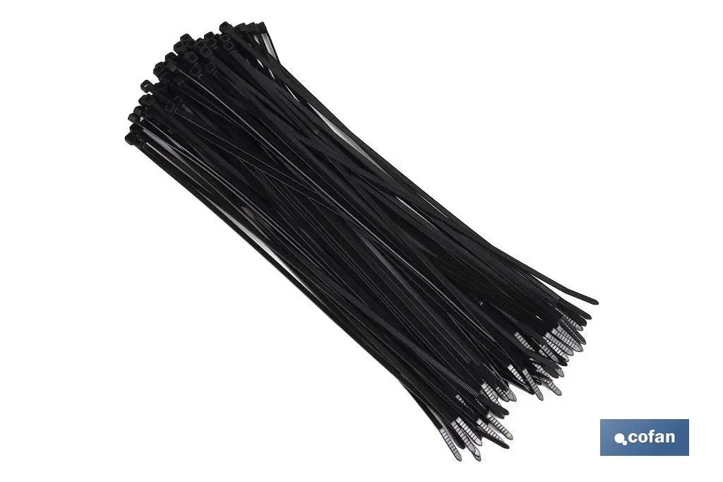 BRIDA NEGRA  ANCHO 4.8 MM LARGO 250 MM