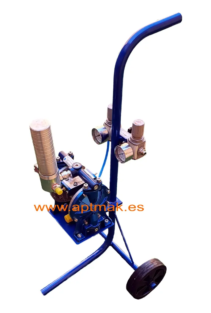 EQUIPO DE MEMBRANA DM-36 CARRO RUEDAS,FILTRO PULMON,  MANGUERA ASPIRACION Y RETORNO