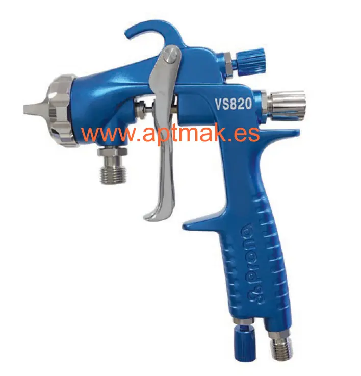 [314.820.P25] PISTOLA AEROGRAFICA PRESION PRONA VS820 PASO 2.5