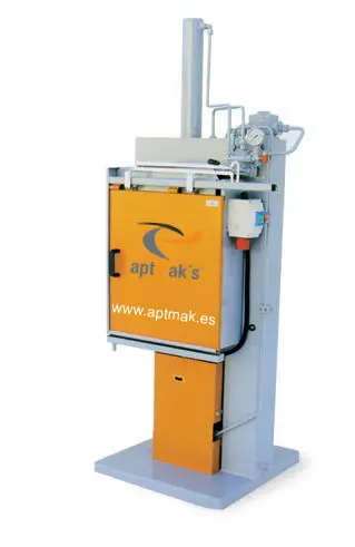PRENSA APLASTABOTES HIDRAULICA BIDON 25 L 