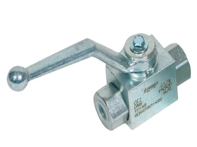 [710.023.010] LLAVE ALTA PRESION 2 VIAS H-H (1/4")