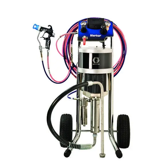 [048.G48.C11] EQUIPO PISTON  GRACO MERKUR 45:1 4.5L/MIN EN CARRO PISTOLA PERFORMAA 50 COMPLETO