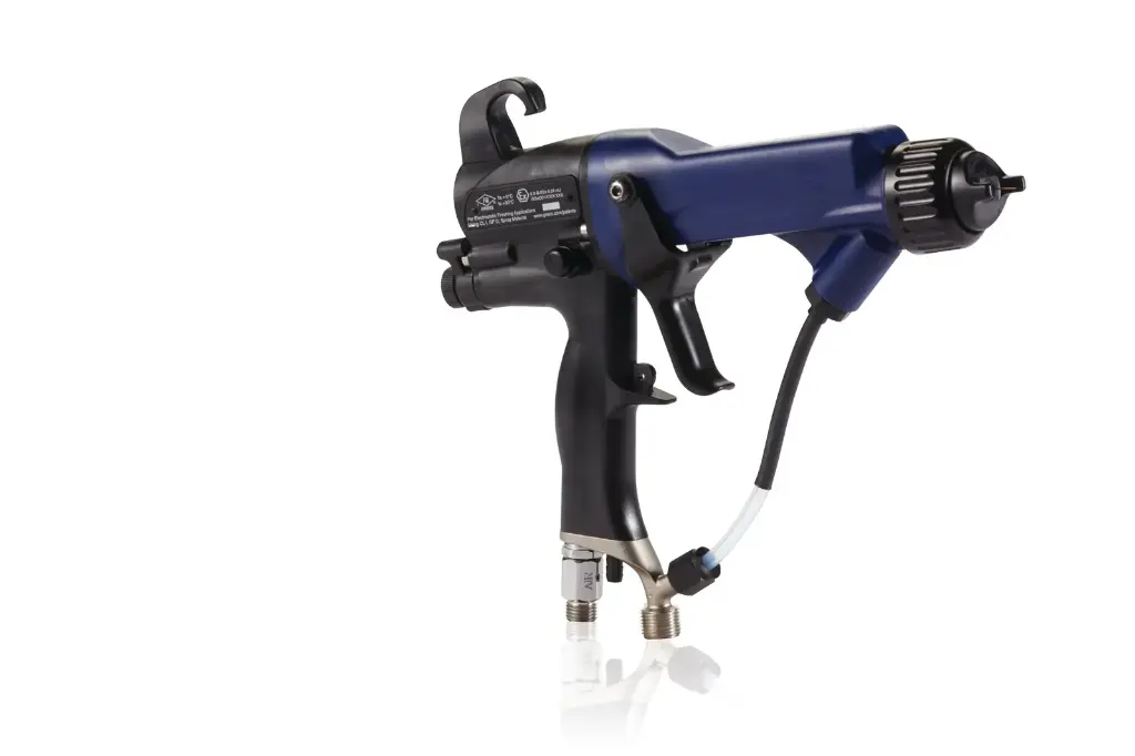 Pro Xp85 Air Spray Manual Electrostatic Gun, 85 kV, standard display, 0.055 in (1.5 mm) nozzle, HVLP air cap