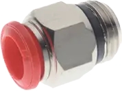 RACOR RAPIDO RECTO MACHO (1/8", Ø 4)