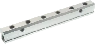 [6047 3/8 1/4 6] REGLETA SIMPLE 2x3/8" PUNTAS Y 6x1/4" LATERAL 1 LADO