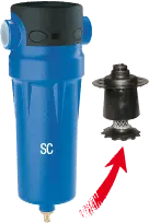 [90890 1/2] SEPARADOR CICLÓNICO INFINITY (1/2")