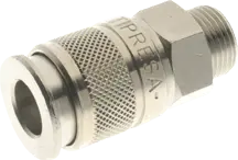 [191 1/4] ENCHUFE RAPIDO MULTIPRESA MACHO INFINITY  (1/4")