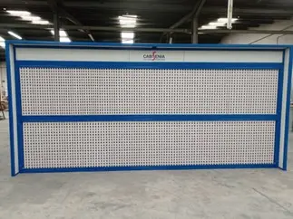 Frente de Cabina - Muro aspirante