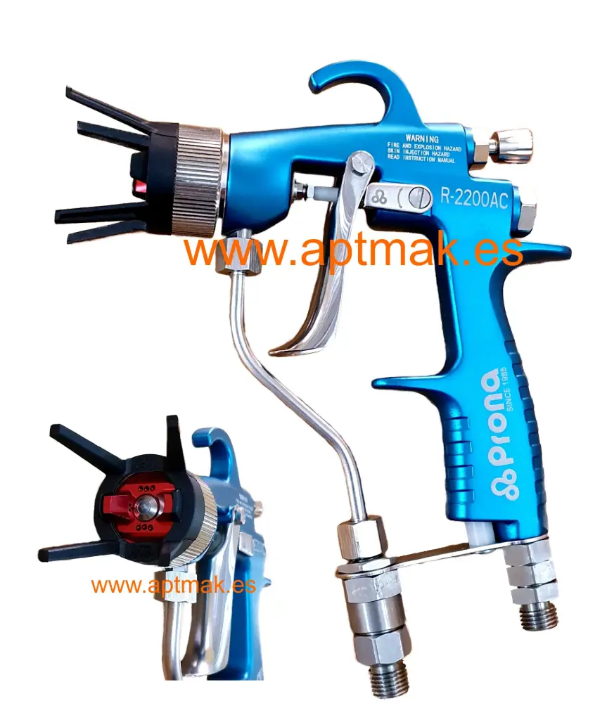 [320.P220.000] PISTOLA MIXTA PRONA R-2200-AC 200 BAR (Sin Boquilla)