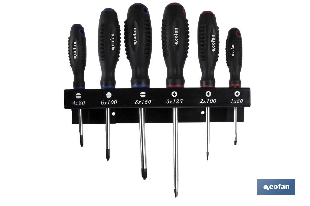 SET DESDORNILLADORES 6 PCS. SERIE 6000