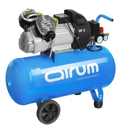 [8119500LEV517] COMPRESOR DE PISTON SEMI-PROFESINAL 3HP - 50LTS - 220V - 10 BAR - 320 L/MIN