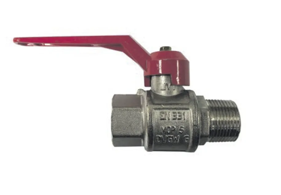 [6069 1/4"] LLAVE BAJA PRESION 2 VIAS M-H (1/4")