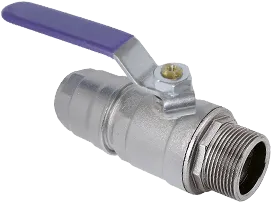 [90720 25 3/4] LLAVE ESFERA 2 VIAS TUBO Ø25 MACHO-3/4 INFINITY