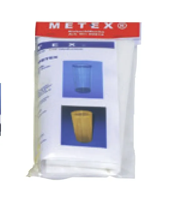 [672.SL1.000] SACO Ø 12,5 X 40 FILTRANTE PARA CESTA KIT 5 UNIDADES (210 BLANCO)