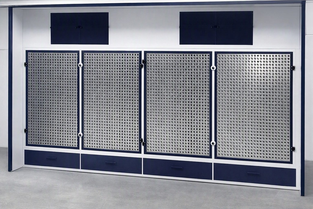 Cabina de Lijado de Polvo Autoaspirante LM-4000