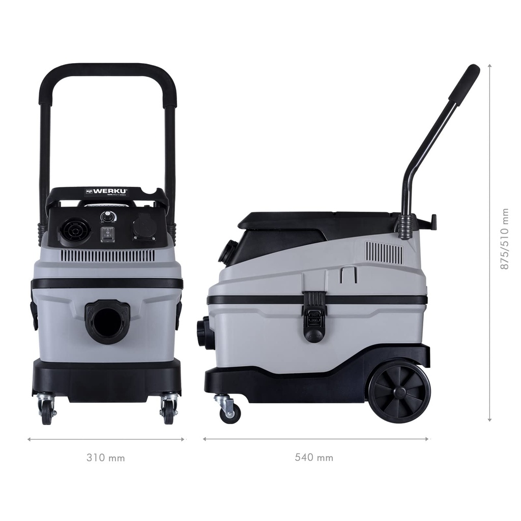 [189.401450] ASPIRADOR SECO-HUMEDO 30 LITROS 1.600 W 3.700 LPM 180 MBAR